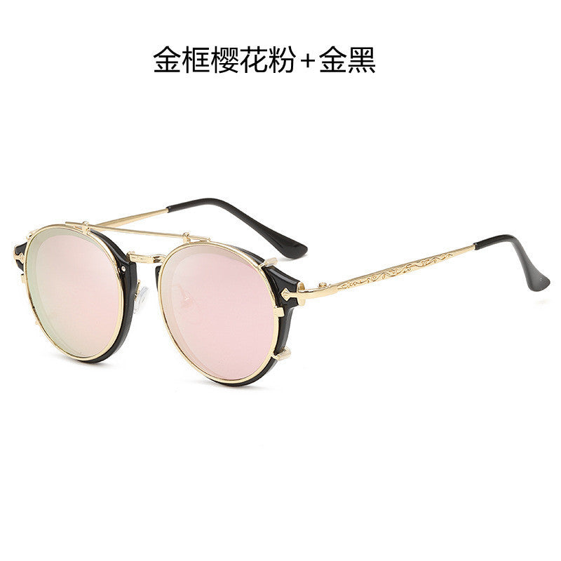 Damen designorientierte Sonnenbrille mit hochwertigem Metallrahmen Karnz
