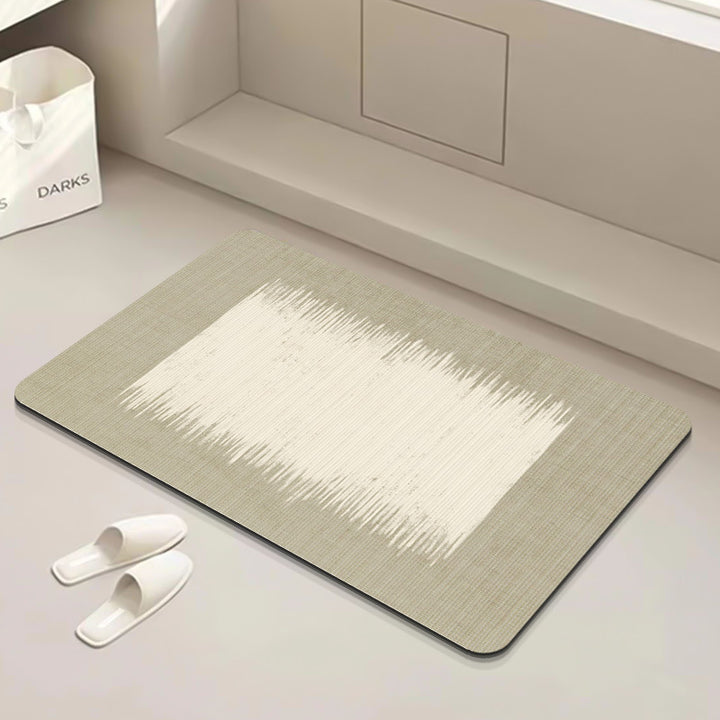 Strukturierte rutschfeste Badezimmermatte