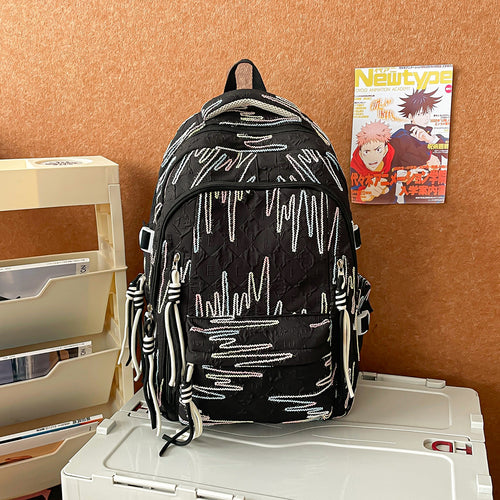 Trendiger gemusterter Rucksack