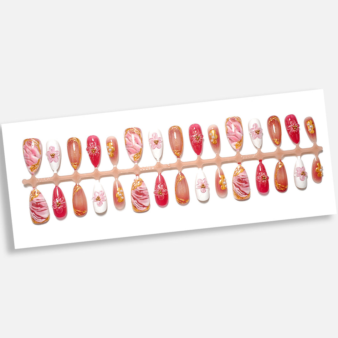 Kreative Press-On Nagelkunst Kollektion