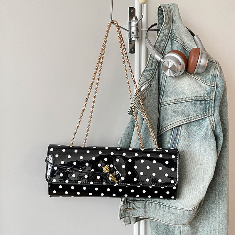 Chice patentierte Leder-Clutch