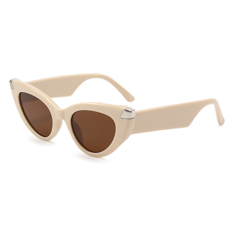 Damen Cat-Eye Sonnenbrille im luxuriösen Tortoise-Design Karnz