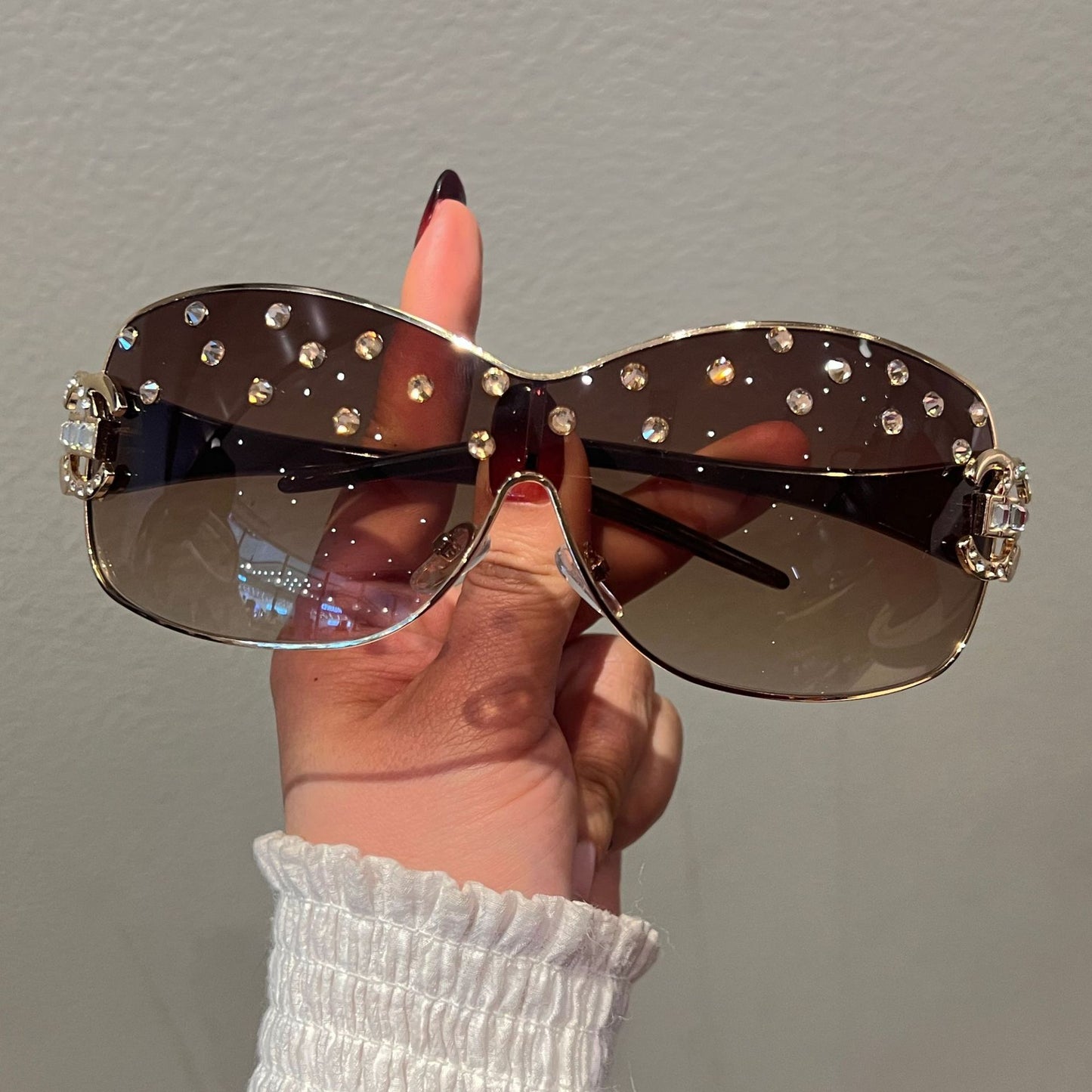 Damen modische Sonnenbrille Karnz