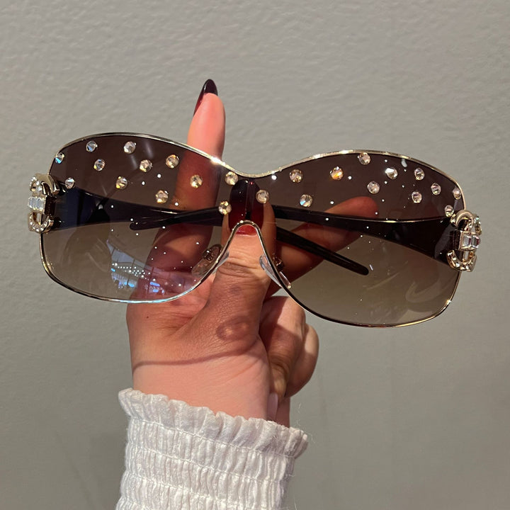 Damen modische Sonnenbrille Karnz