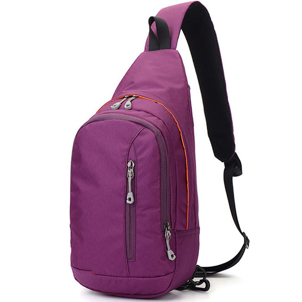 Unisex Sling-Rucksack mit reflektierenden Elementen und mehreren Fächern Karnz