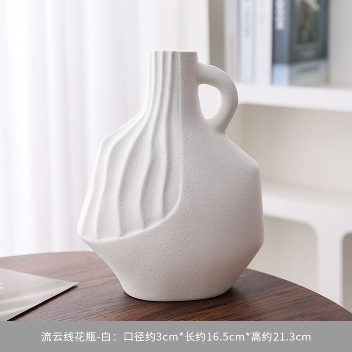 Moderne geometrische dekorative Vase