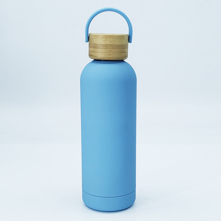 Damen Premium Isolierflasche mit Bambusdeckel Karnz