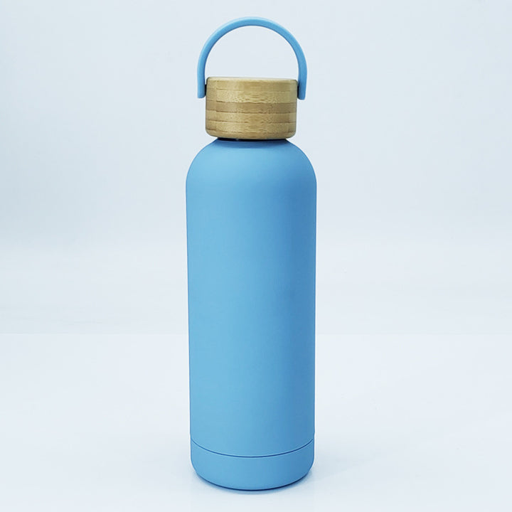 Damen Premium Isolierflasche mit Bambusdeckel Karnz
