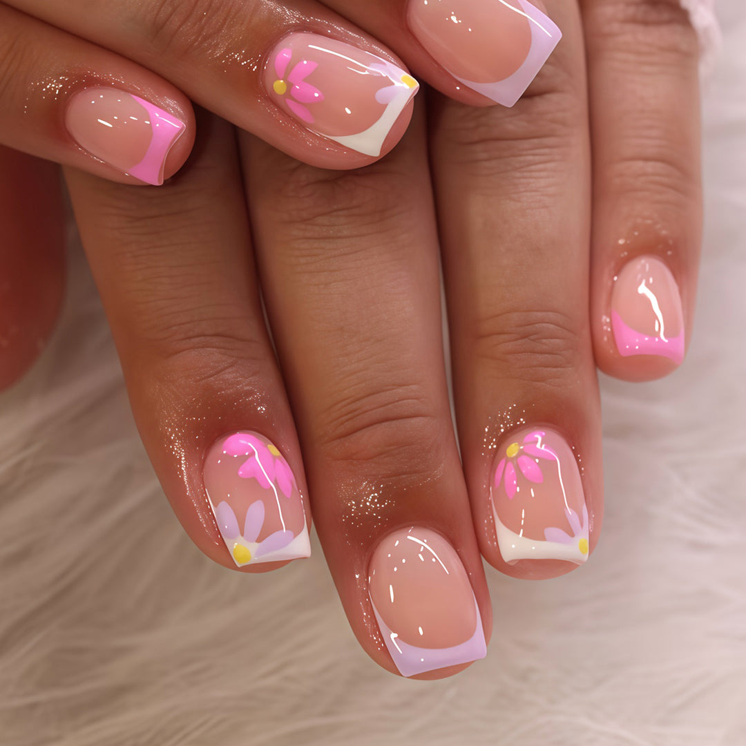 Saisonales thematisiertes Press-On-Nagelkunst-Set Karnz