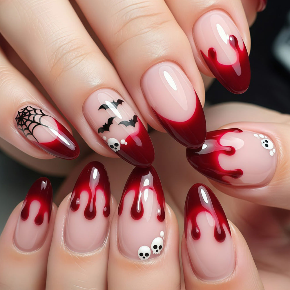 Kreative Kunstnägel mit Halloween-Design Karnz