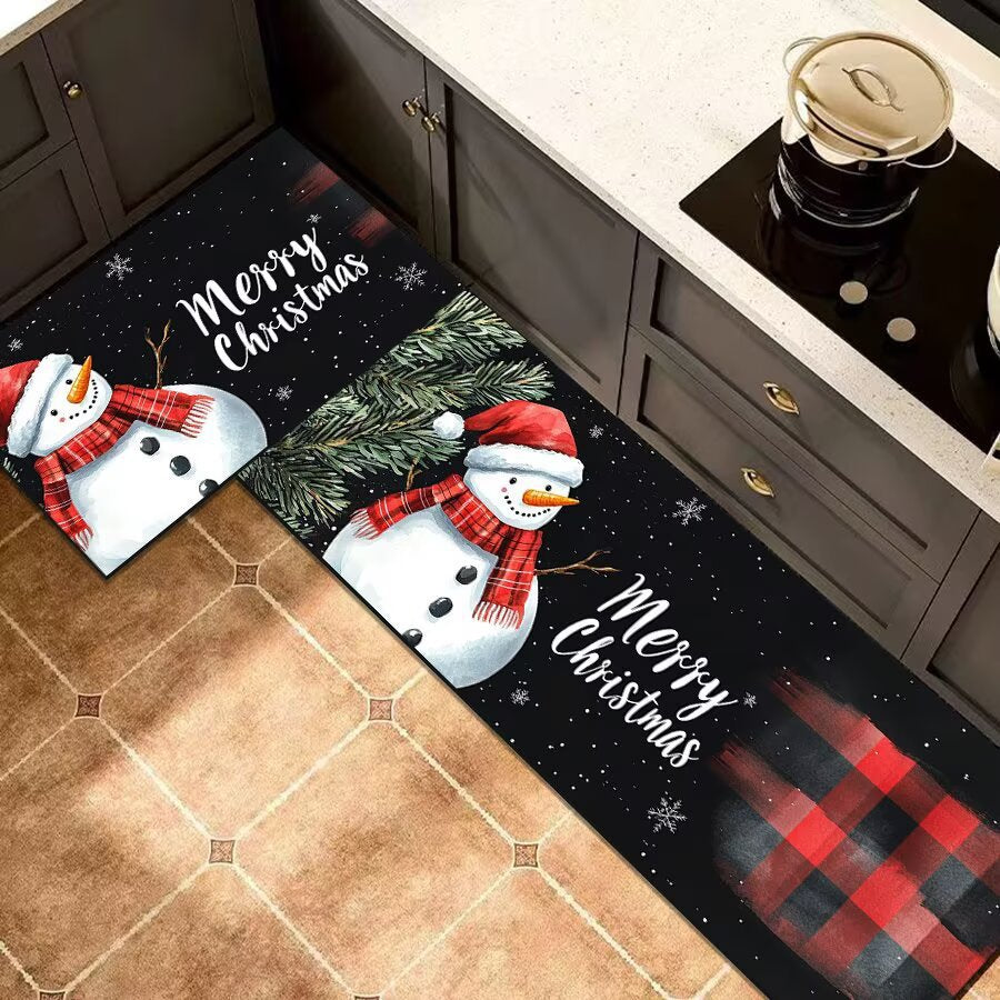 Weihnachtsmotiv Küchenläufermatte für Zuhause