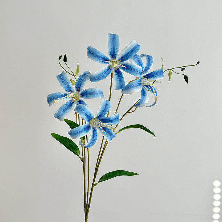 Künstlicher Lilienstrauß mit detailverliebten Blüten Karnz