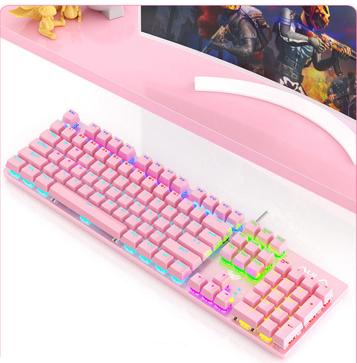 RGB Hinterleuchtete Mechanische Gaming-Tastatur Karnz