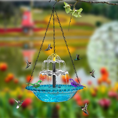 Dekorative Hängende Vogelbadewanne Brunnen Karnz