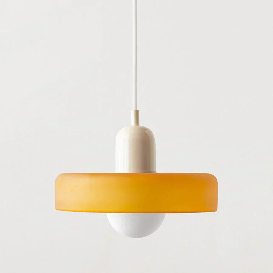 Skandinavische Pendelleuchte für Wohnzimmer und Esszimmer – Minimalistisches Design mit einstellbarer Höhe – Glas | Karnz