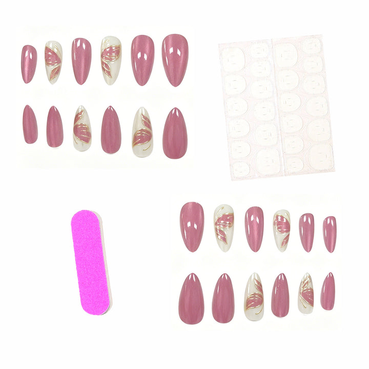Elegante Schmetterlingsblumen-Nagelkunst-Erweiterungen Karnz