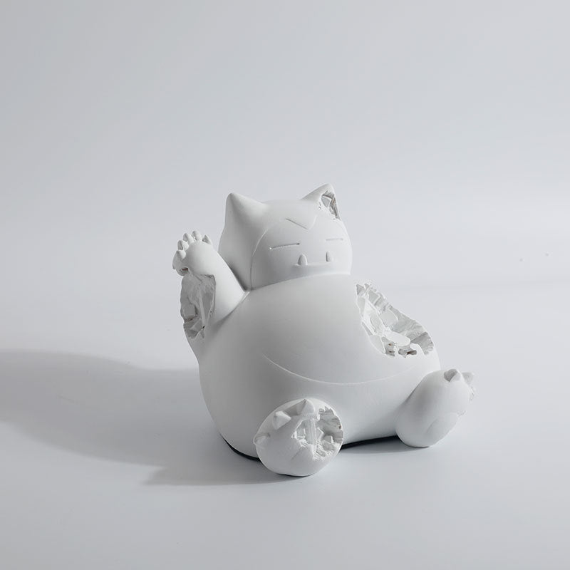 Verspielte dekorative Katzenfigur