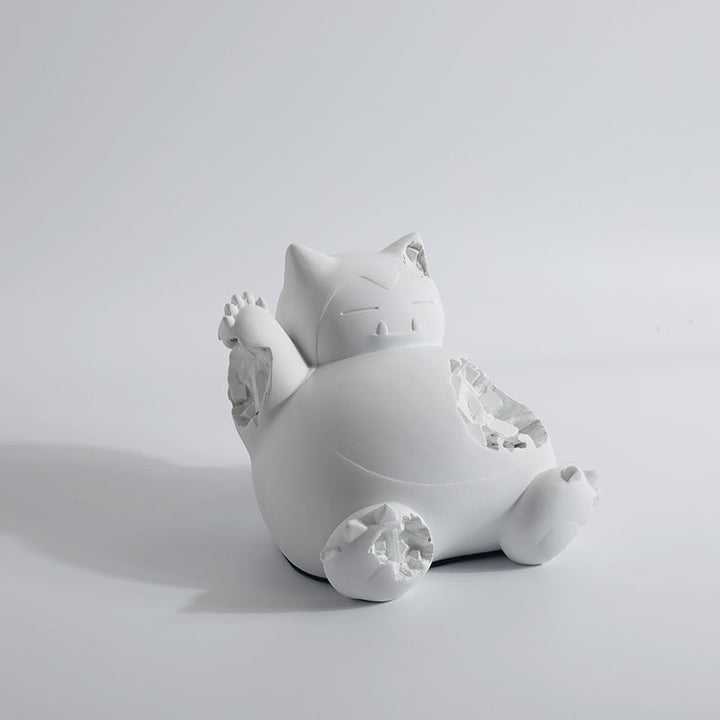Verspielte dekorative Katzenfigur