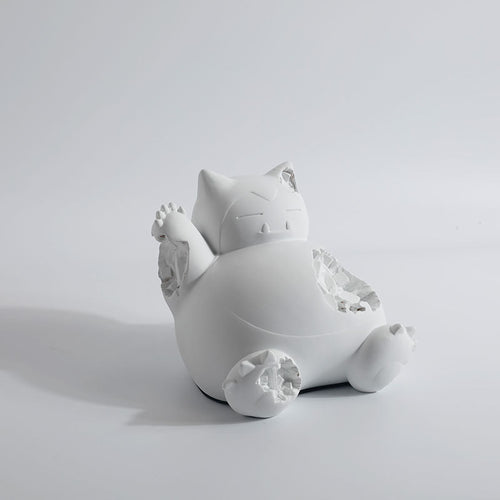 Verspielte dekorative Katzenfigur
