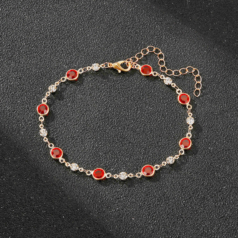 Elegante Strass-Ketten-Armspirale Karnz
