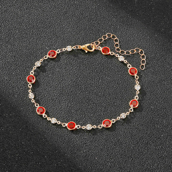 Elegante Strass-Ketten-Armspirale Karnz