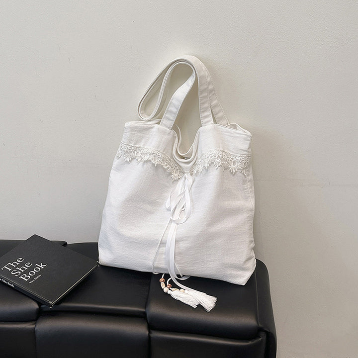 Chic Bestickte Schulter Tragetasche Karnz