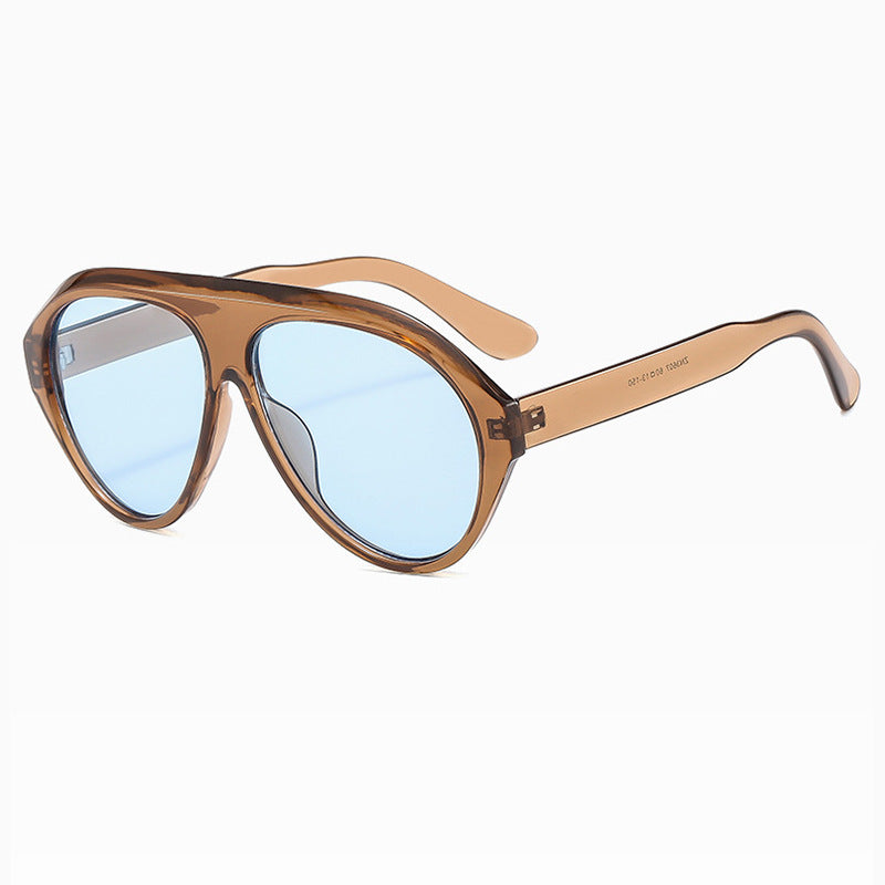 Damen Sportliche Sonnenbrille mit schnittigem Design und polarisierenden Gläsern Karnz
