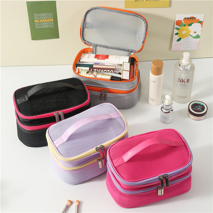 Dual Compartment Makeup Organizer Case Karnz
