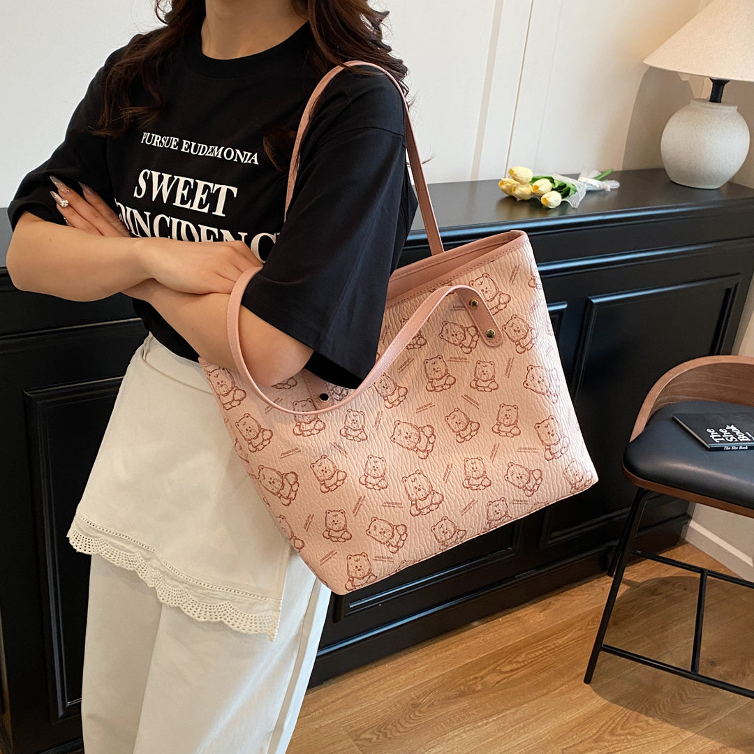 Verspielt Grafisches Tote Bag Karnz