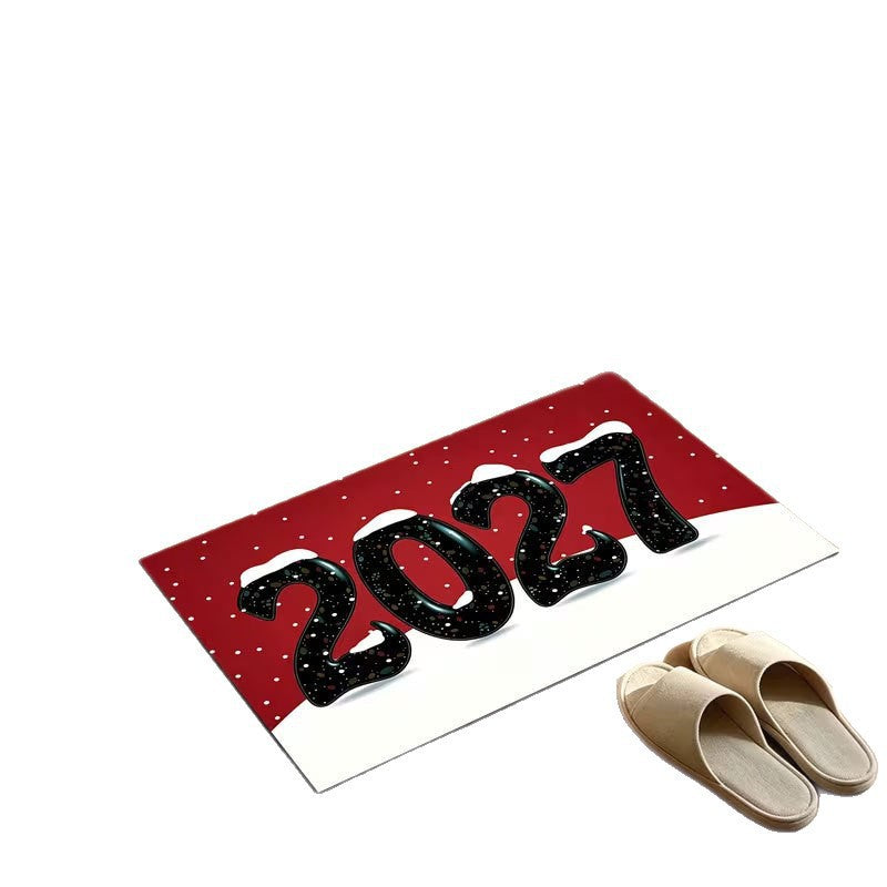 Neujahrsfeier Willkommenmatte Karnz