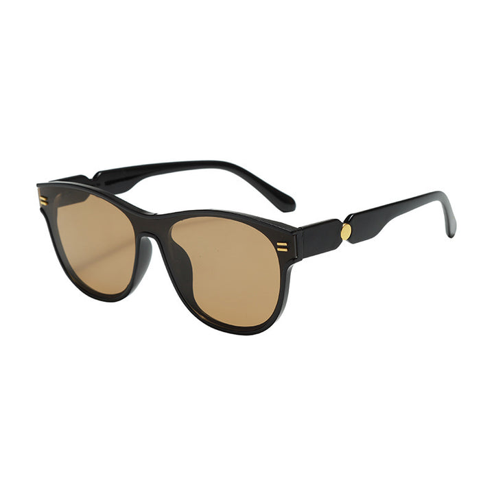 Damen modische Sonnenbrille mit einzigartigem Rahmen Karnz