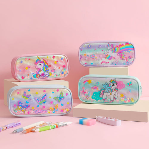 Stylische Einhorn-Theme Federmäppchen