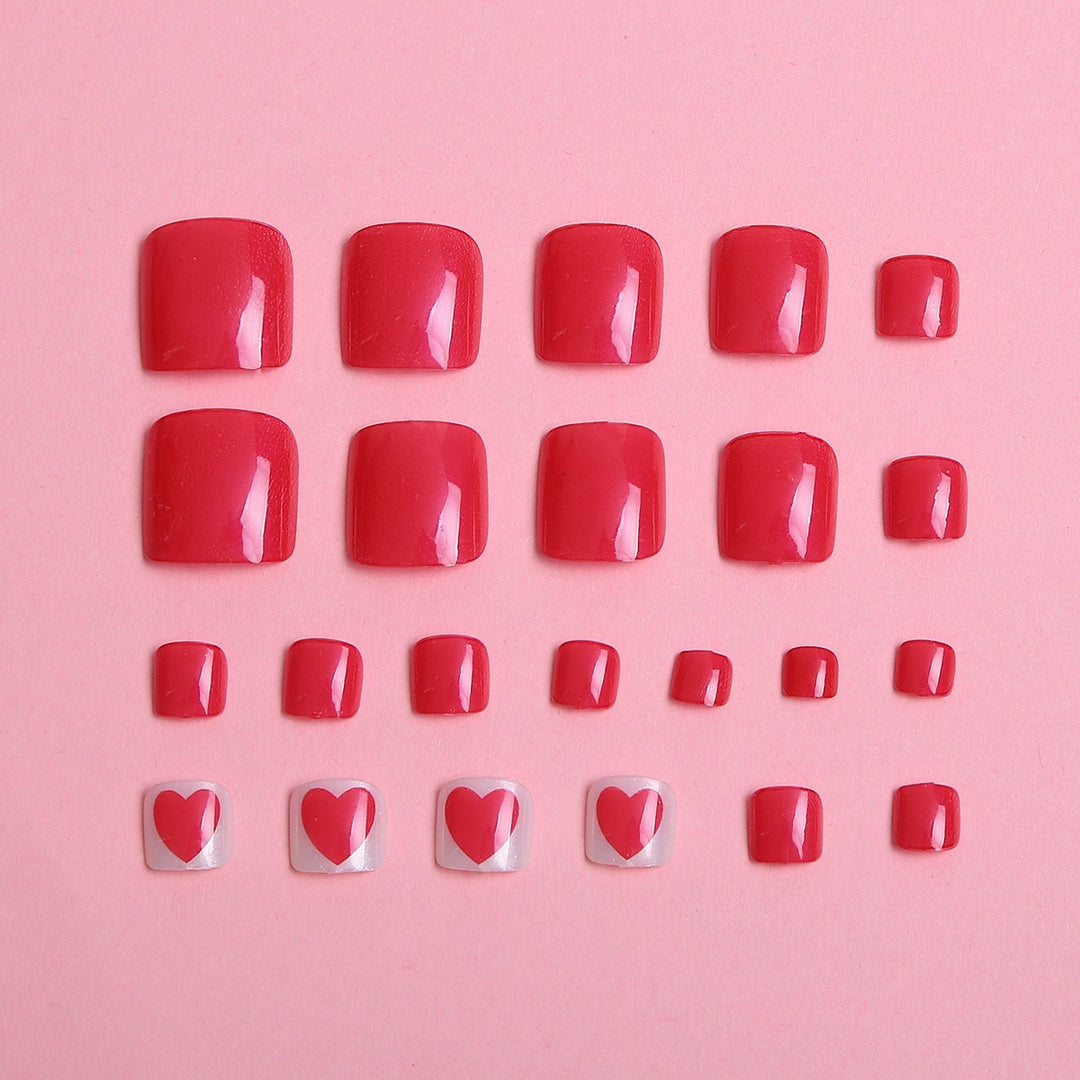 Floral Design Press-On Nagelset Karnz
