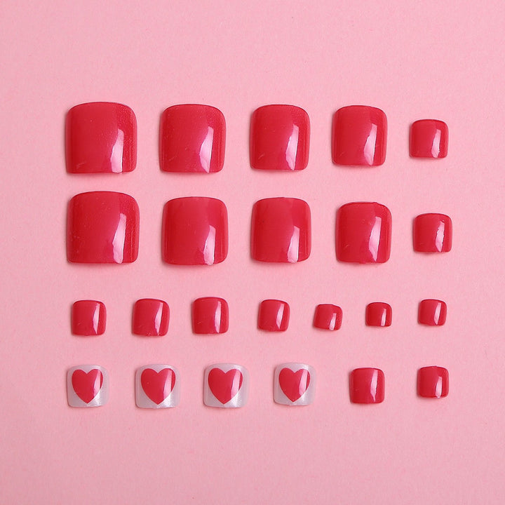 Floral Design Press-On Nagelset Karnz
