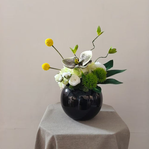 Elegante florale Mittelstück