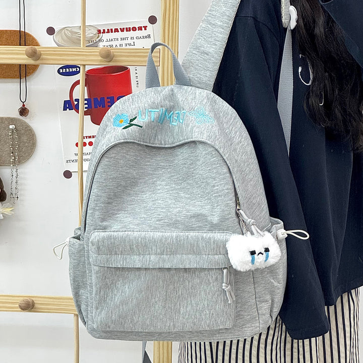 Lässiger bestickter Rucksack Karnz