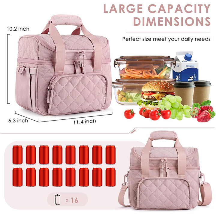 Elegante Kühltasche mit Praktischem Getränkehalter Karnz