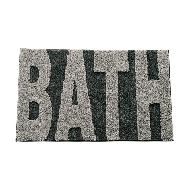 Moderne abstrakte Badematte Karnz