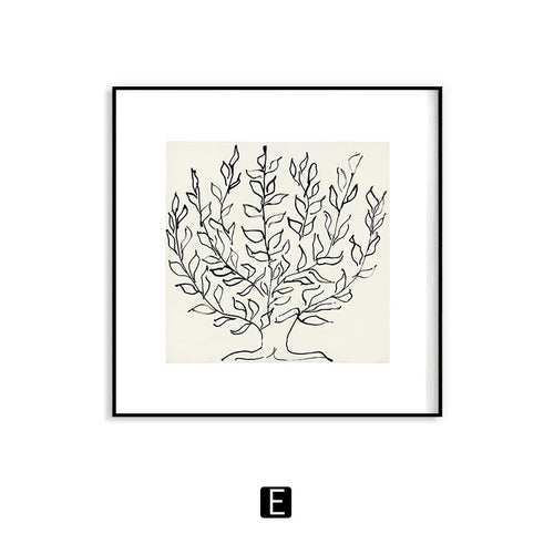 Elegante Wandkunst für Wohnräume