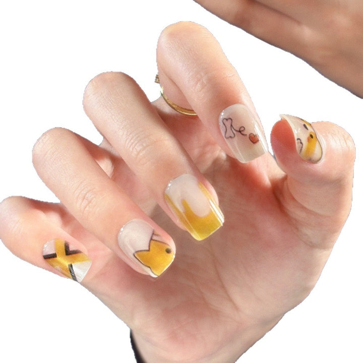 Adorable Tier-Themen Press-On Nagel Set Karnz