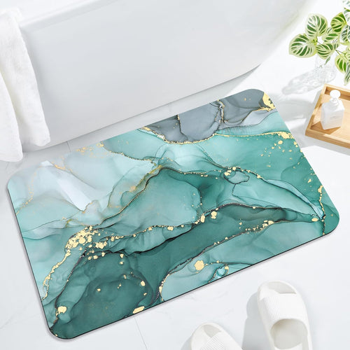 Luxuriöse abstrakte Marmor-Design-Badmatte
