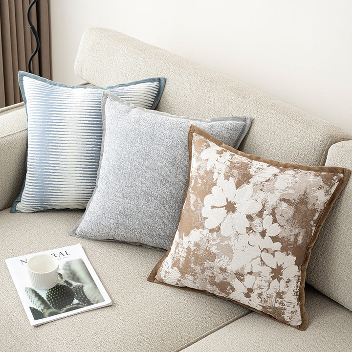 Dekorative Textur Blumen Kissen