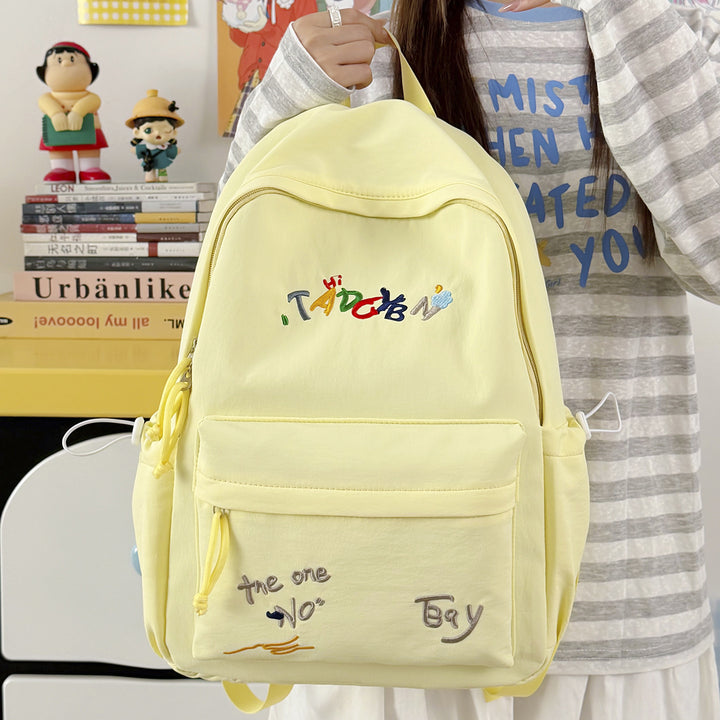 Stylische gestickte Rucksack Karnz