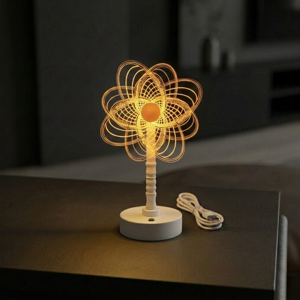 Dekorative LED Tischlampe mit modernem Design