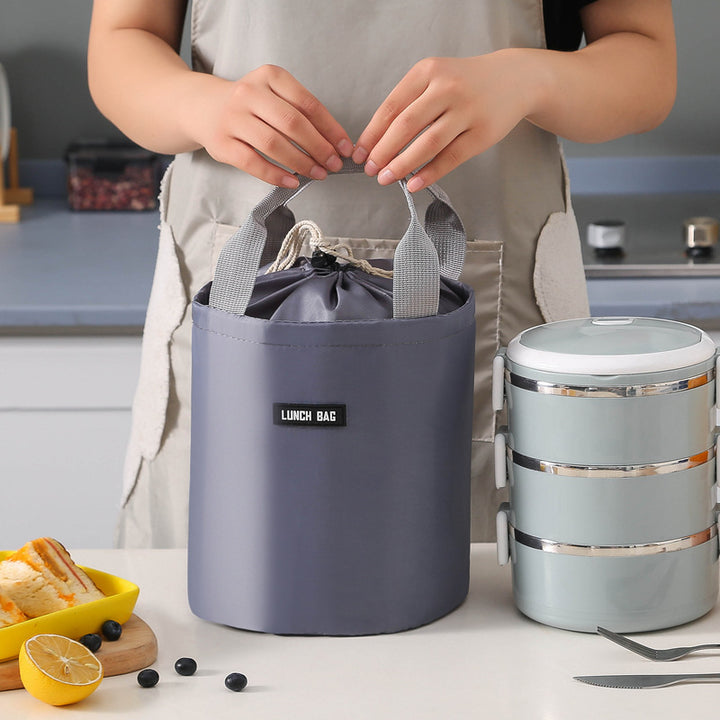 Isolierte runde Lunch-Kühltasche Karnz
