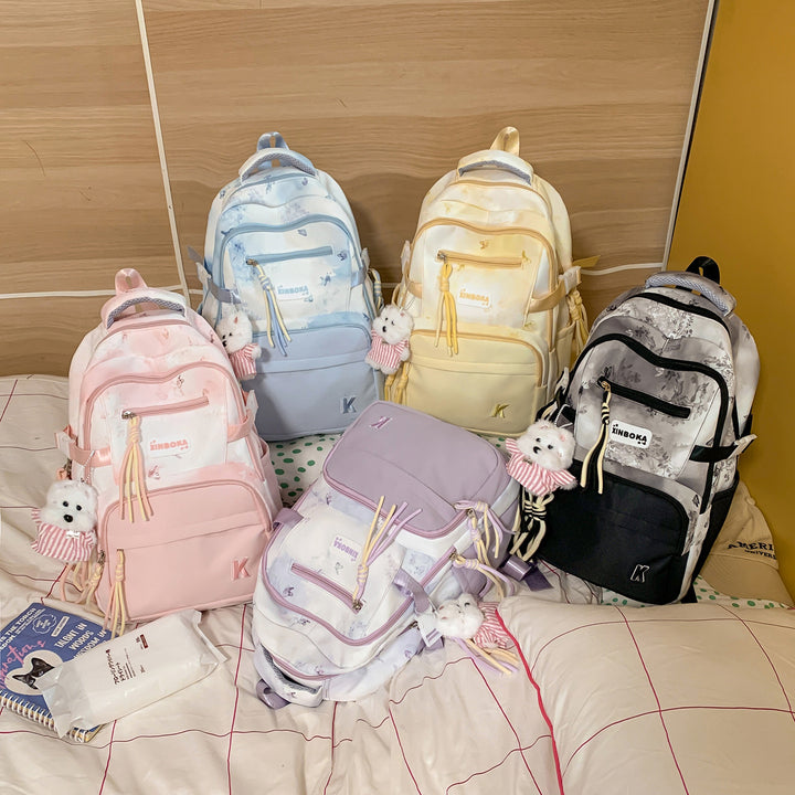 Multifunktionaler süßer Rucksack mit Tierverzierung Karnz