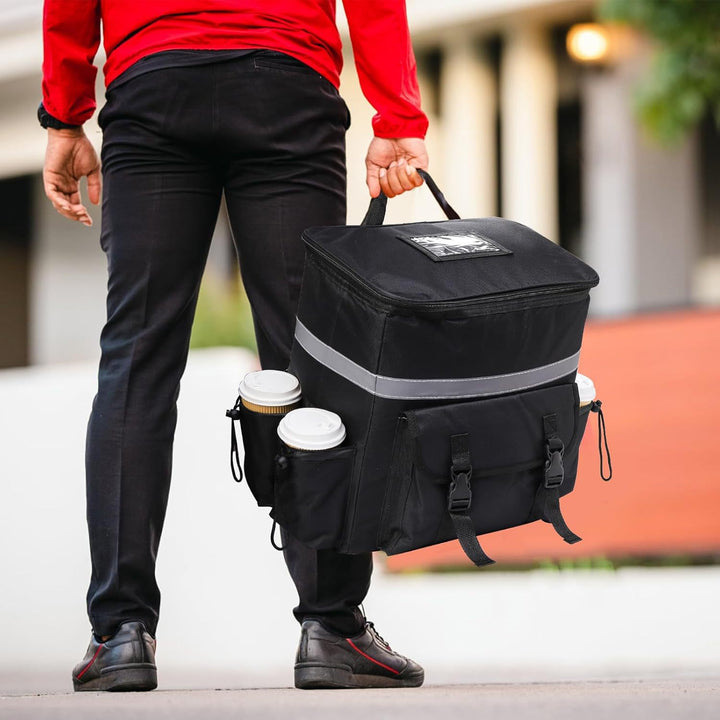 Damen Kühltasche mit isolierendem Tragegestell und Getränkehaltern Karnz