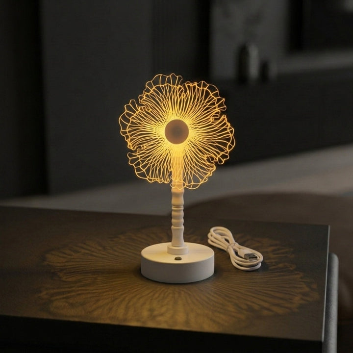 Dekorative LED Tischlampe mit modernem Design