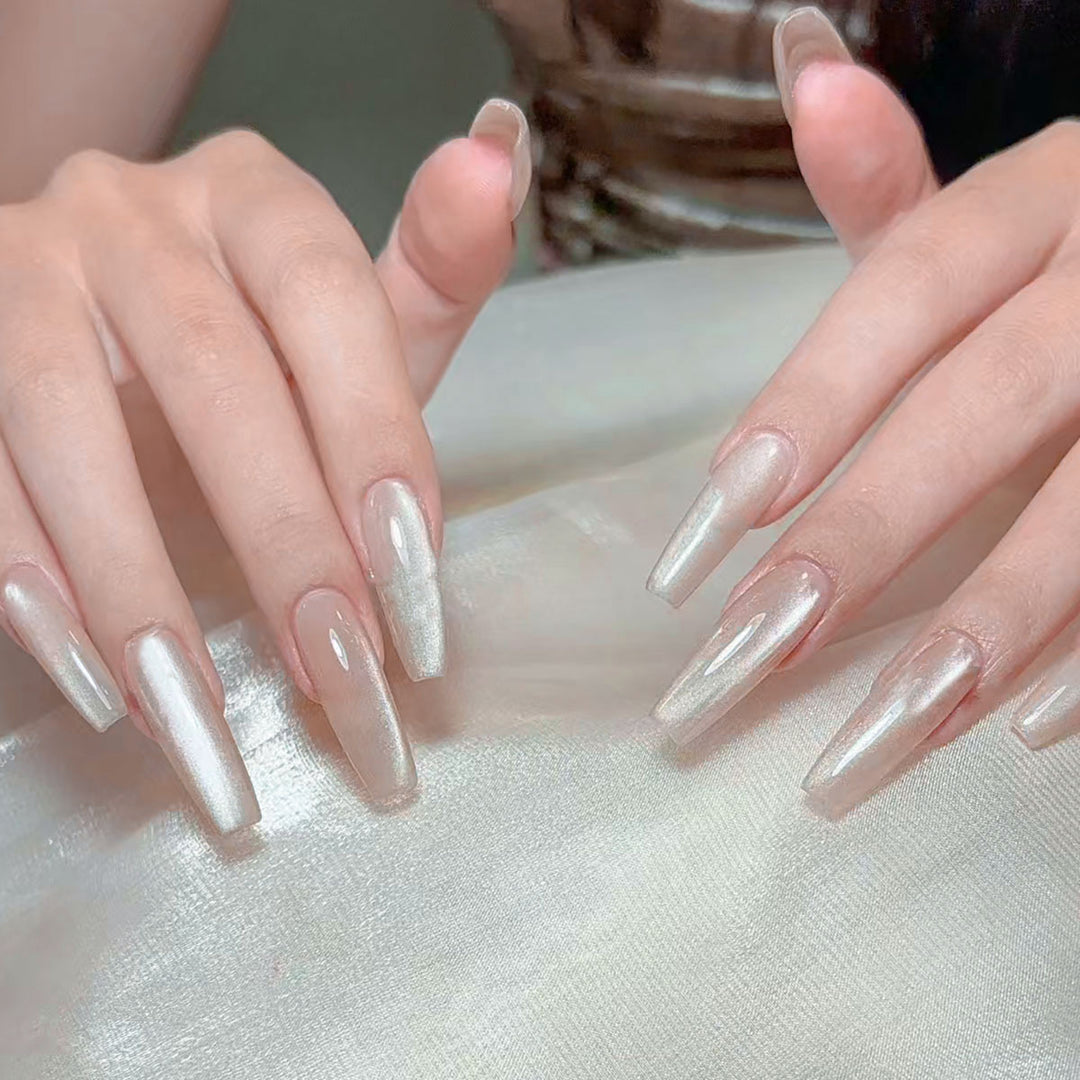 Glänzendes Stiletto Press-On Nagelset