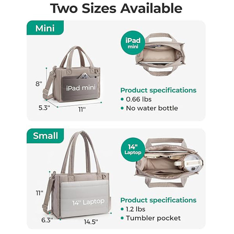 Multifunktionale Handtasche mit Sicherem Innenfutter Karnz